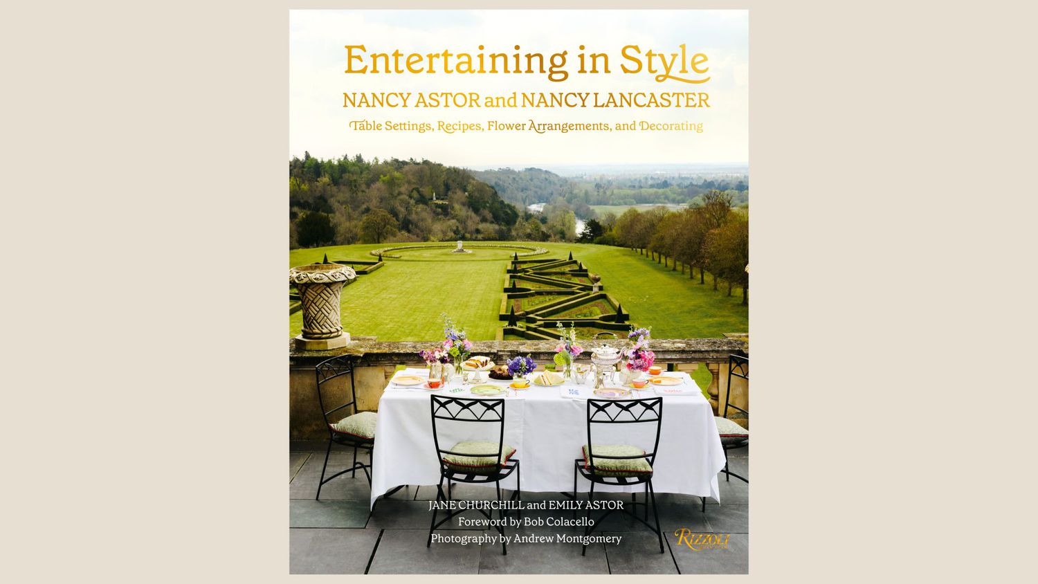 book cover Entertaining in Style: Nancy Astor and Nancy Lancaster
