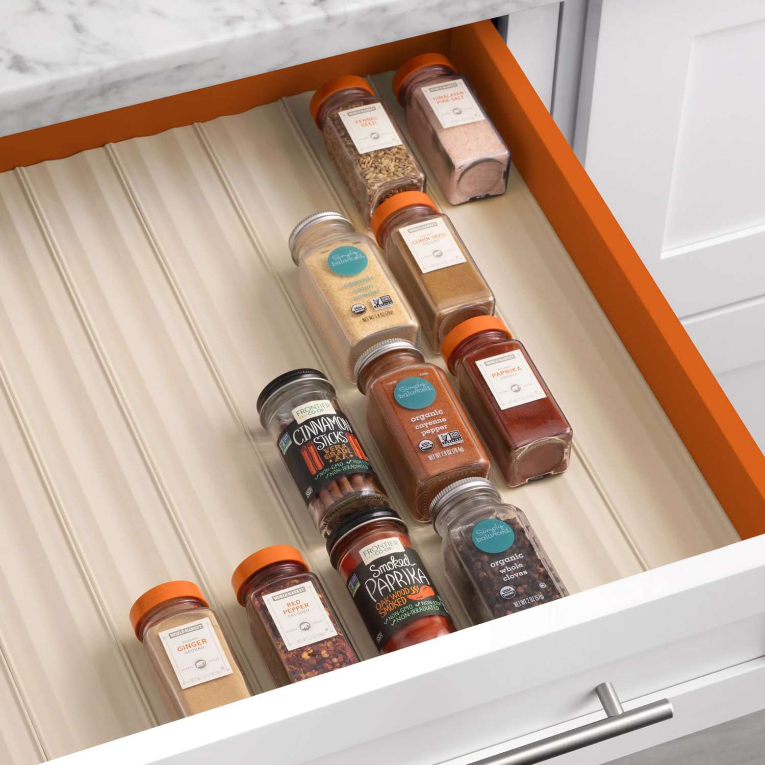 Youcopia SpiceLiner 10-Foot Roll Spice Drawer Organizer