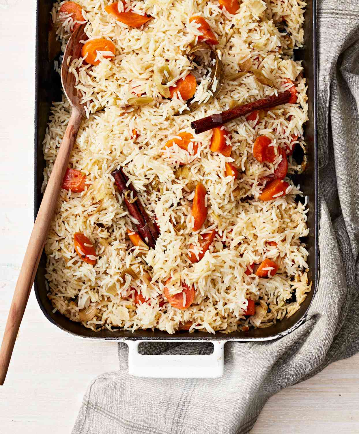 Baked Carrot-and-Leek Pilaf