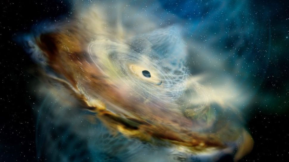 black hole flaring in the galaxy