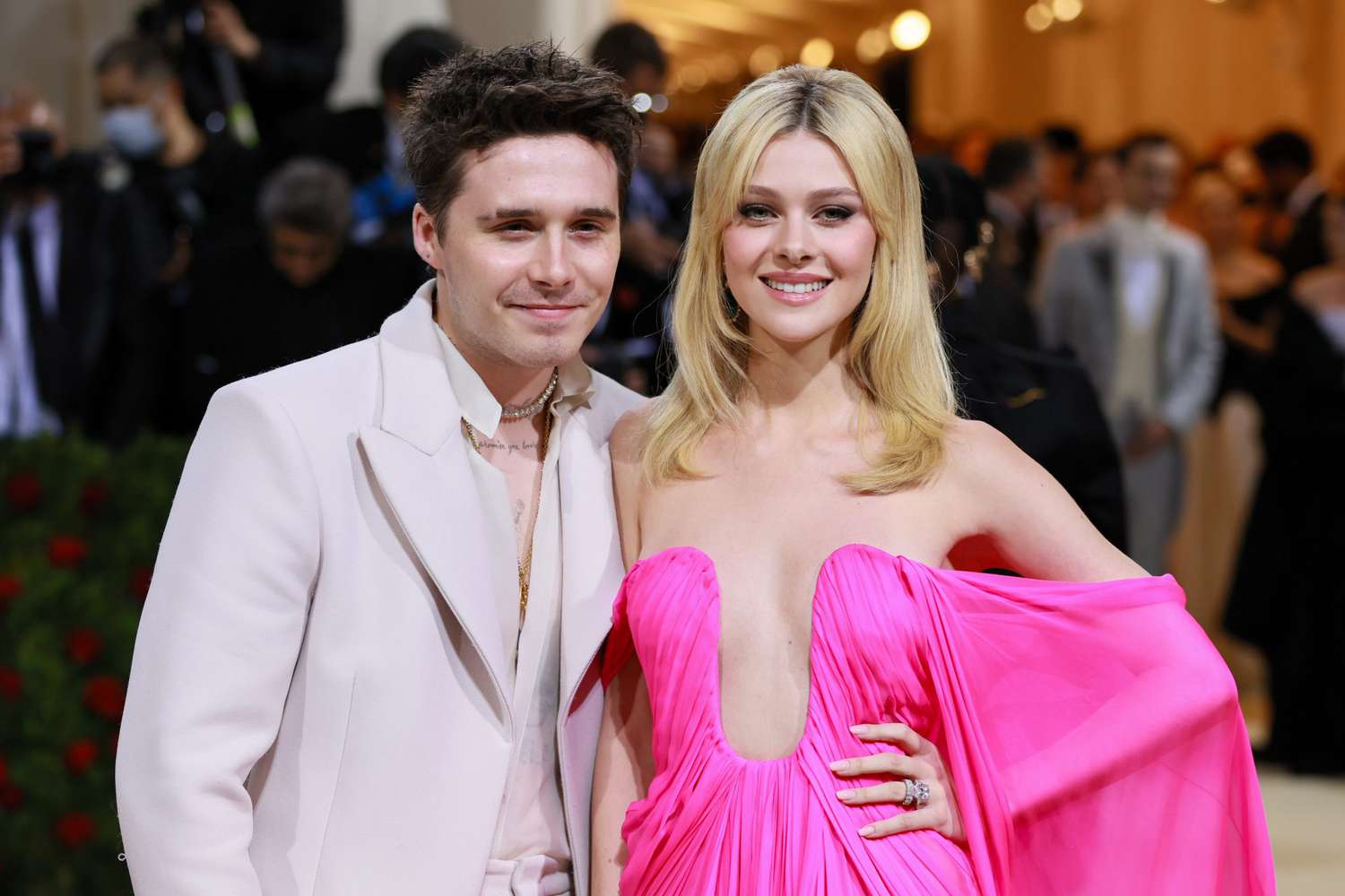 Brooklyn Beckham and Nicola Peltz at The 2022 Met Gala Celebrating "In America: An Anthology of Fashion"