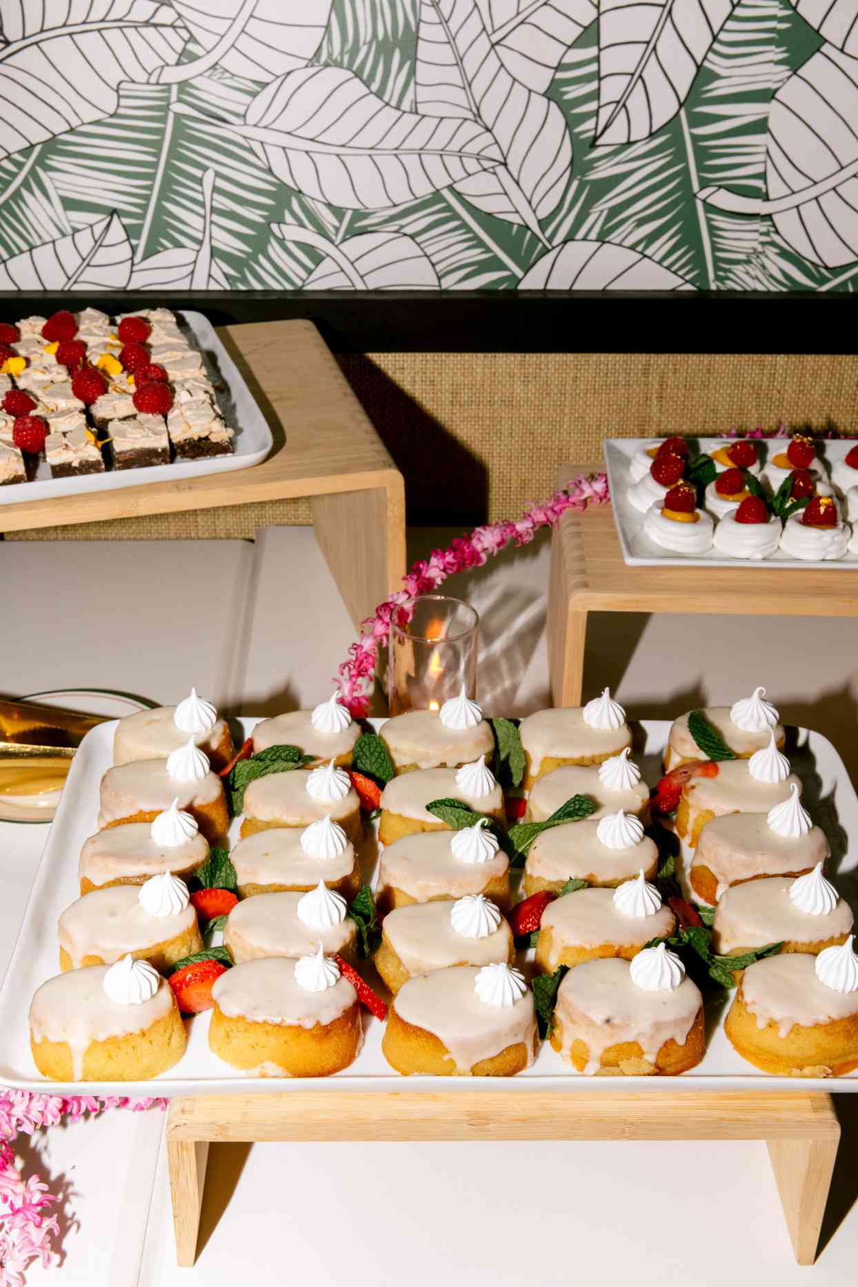 reception donut table