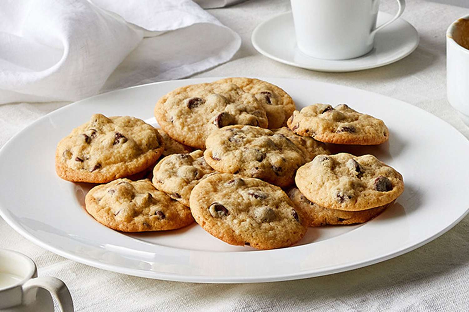<p>Soft and chewy beats both thin and crispy and cakey chocolate chip cookies according to our home bakers. This foolproof recipe shows you why. Bet you can't eat just one!</p>
                          