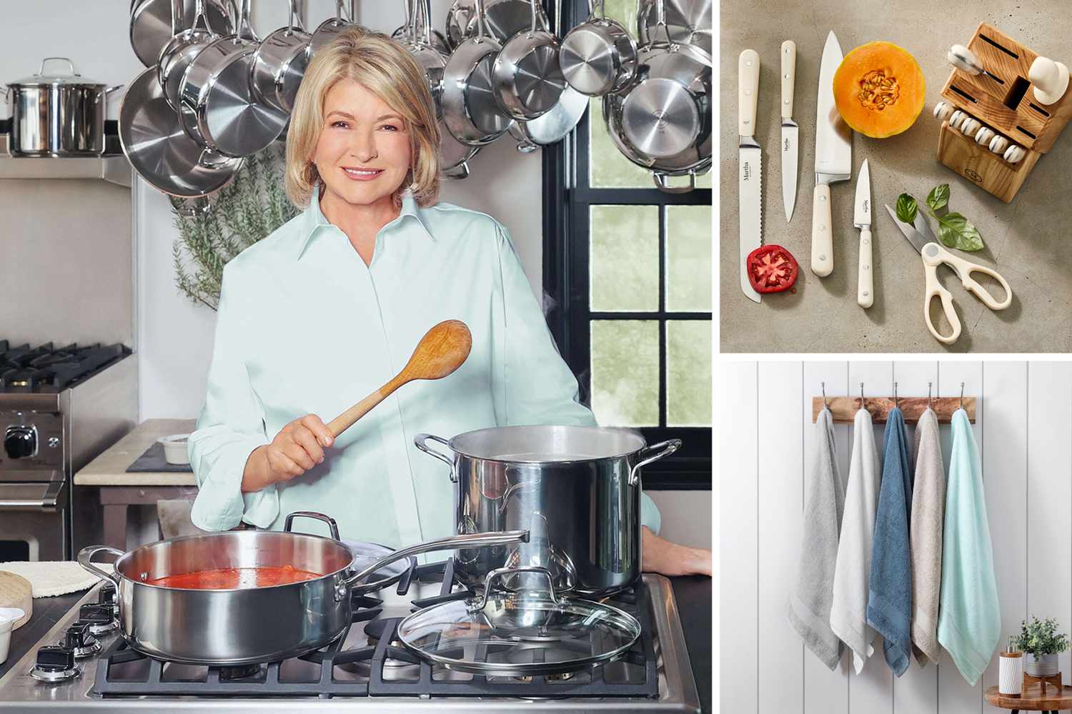 Composite of Martha and Martha Stewart products in Amazon launch