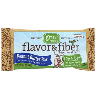 Best Snack Bar: Gnu Foods Flavor & Fiber Bar