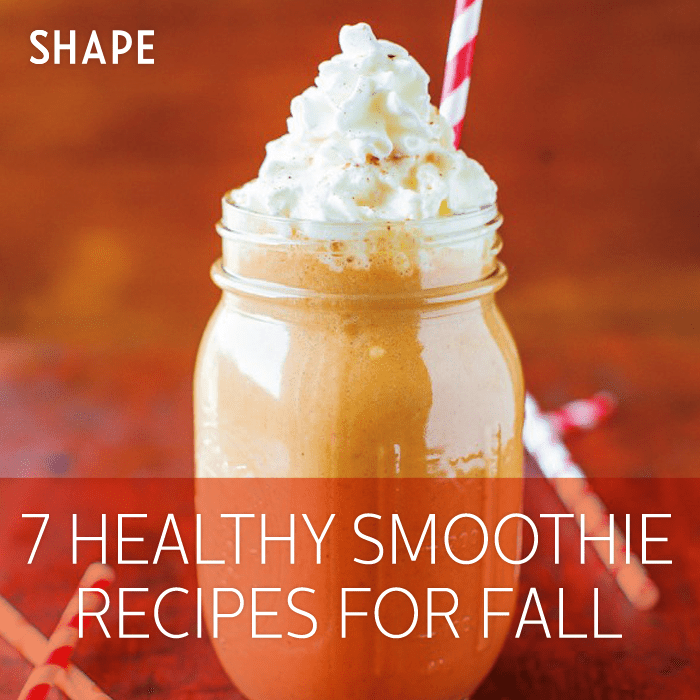 7 Fresh Smoothies with Fall Fruits and Veggies