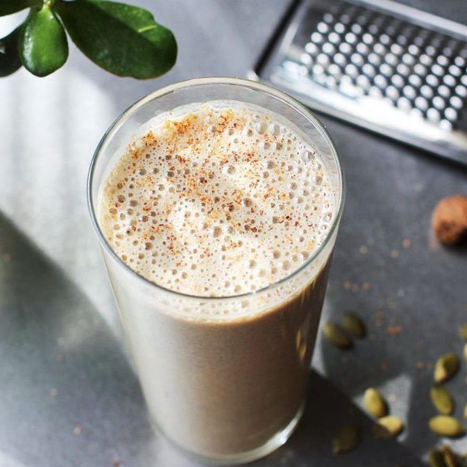 Banana Smoothie with Nuts and Seeds