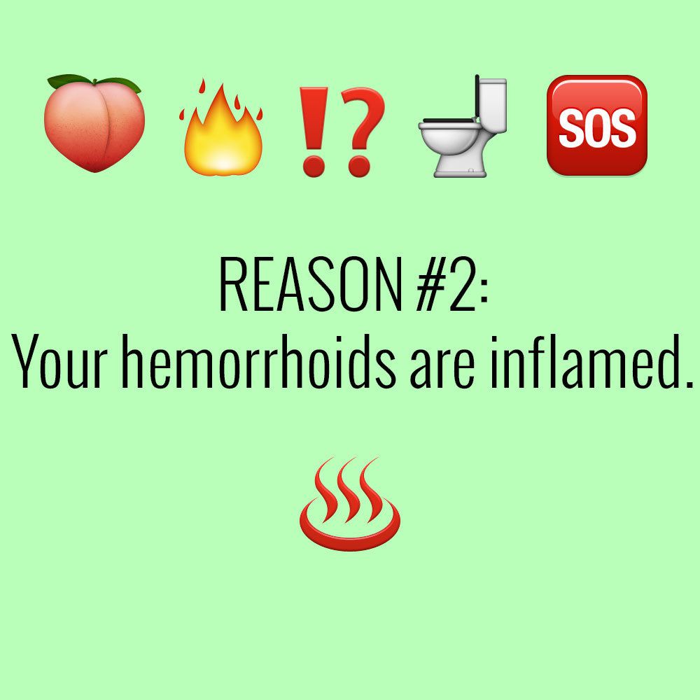 Hemorrhoids - reasons for butt itching