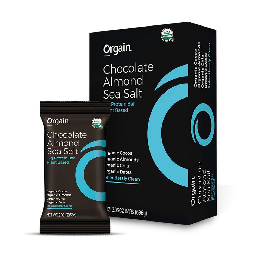 Orgain Simple Organic Protein Bars, Chocolate Almond Sea Salt