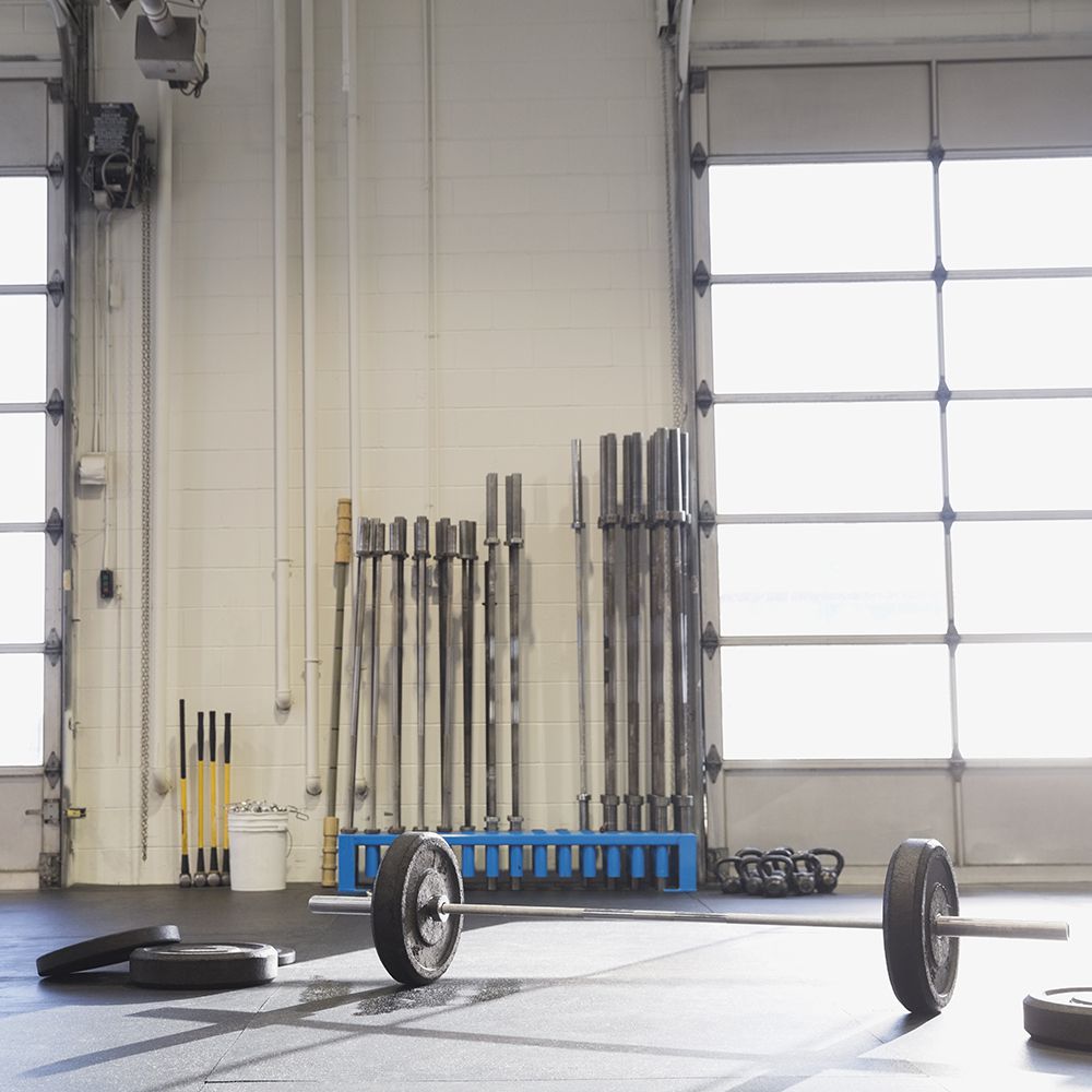 crossfit equipment home gym workouts wods