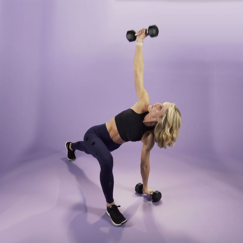 This Dumbbell HIIT Workout Will Burn Out Your Arms and Abs