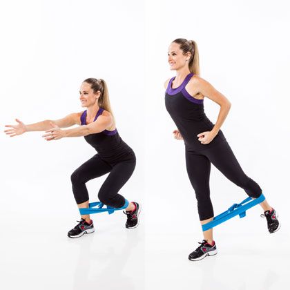 Resistance Band Leg Workout for Strong Lower Body | Shape