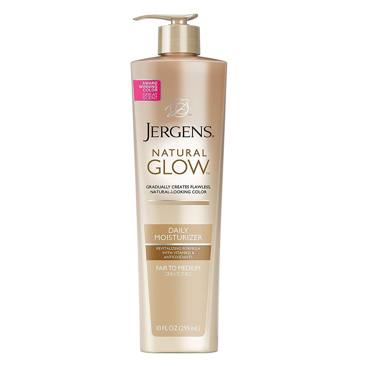 Best for Fair Skin: Jergens Natural Glow Daily Moisturizer for Body