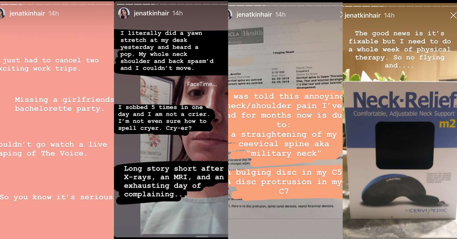 Jen Atkin Instagram story posts