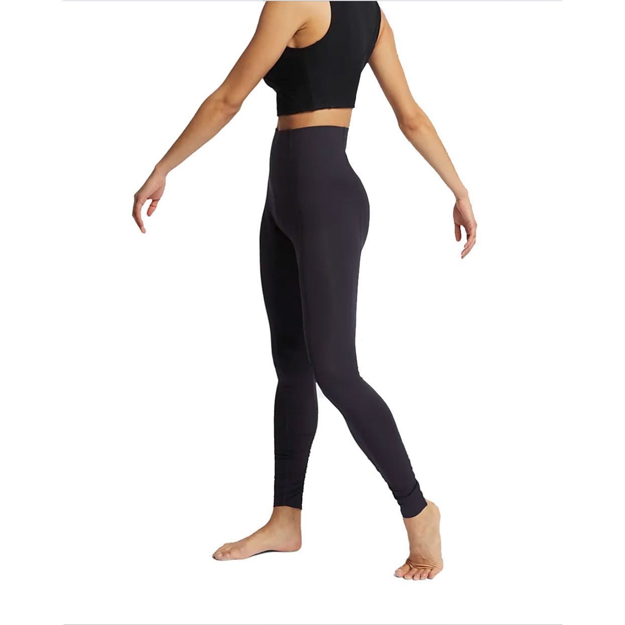 Kstare Women High Waist Dot Stripe Length Leggings Waisted Workout Sport Tummy Control Slim Fit Yoga Pants 