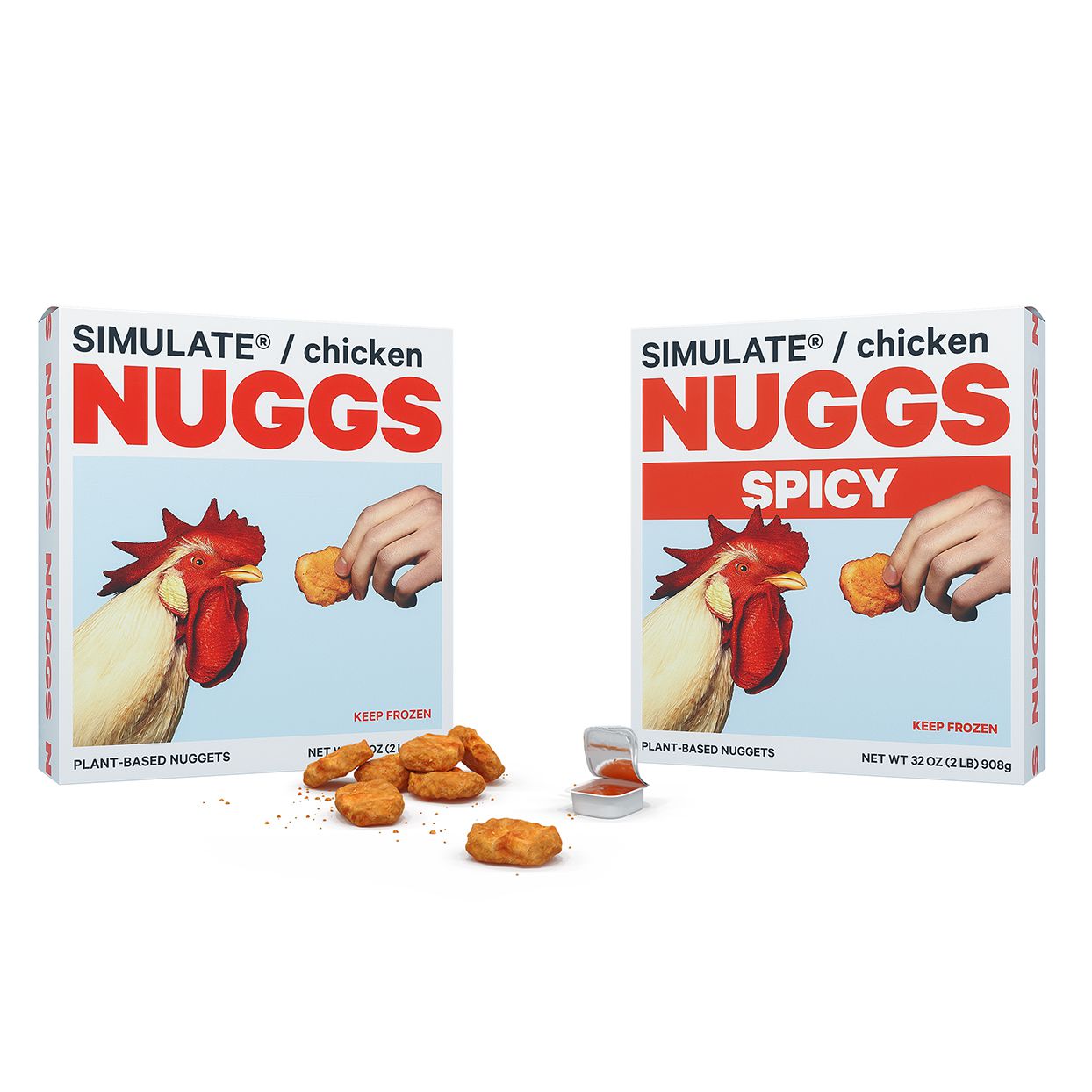 Regular and Spicy NUGGS by Simulate