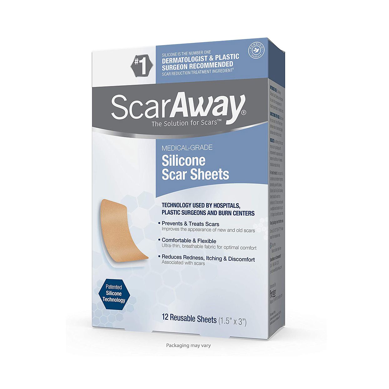 Scaraway Silicone Scar Sheets