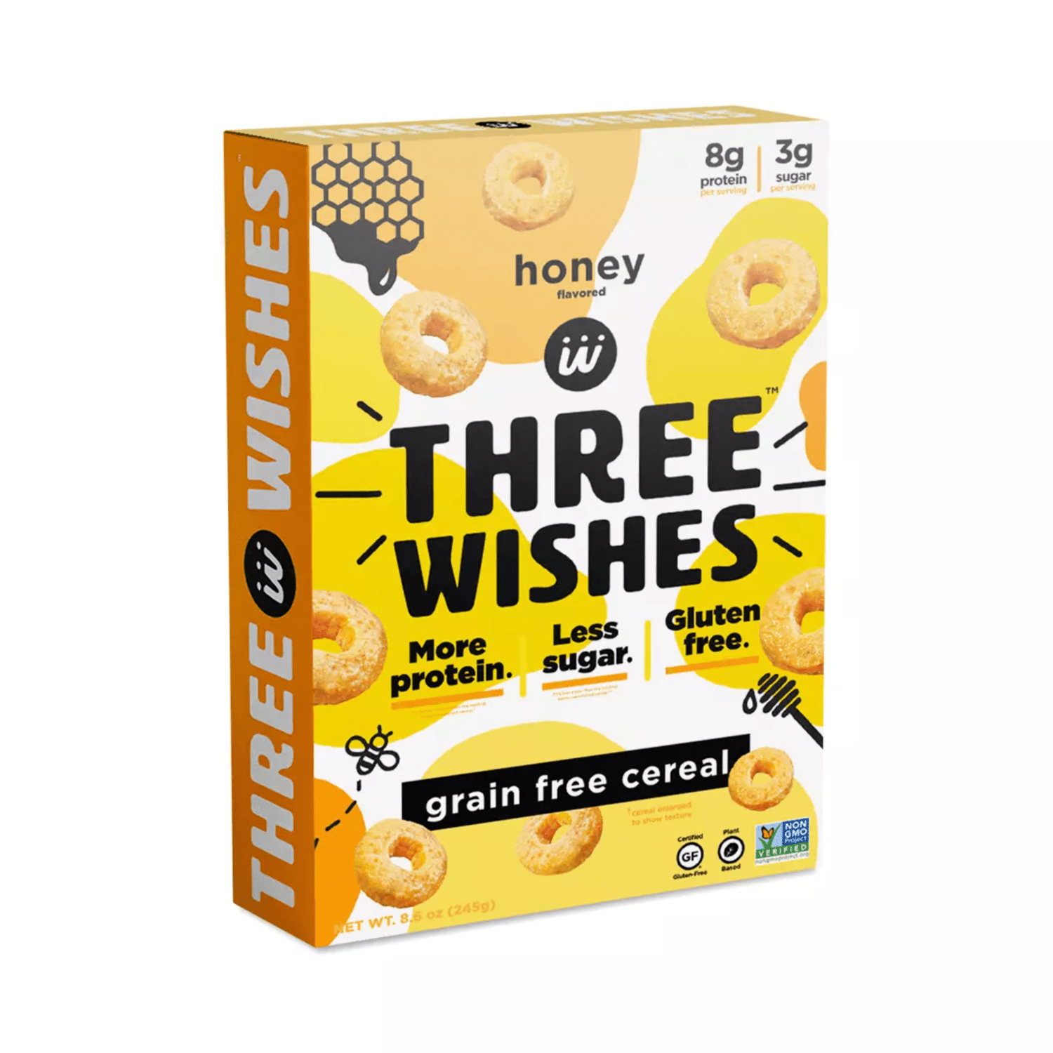 Three Wishes Honey Grain-Free Cereal