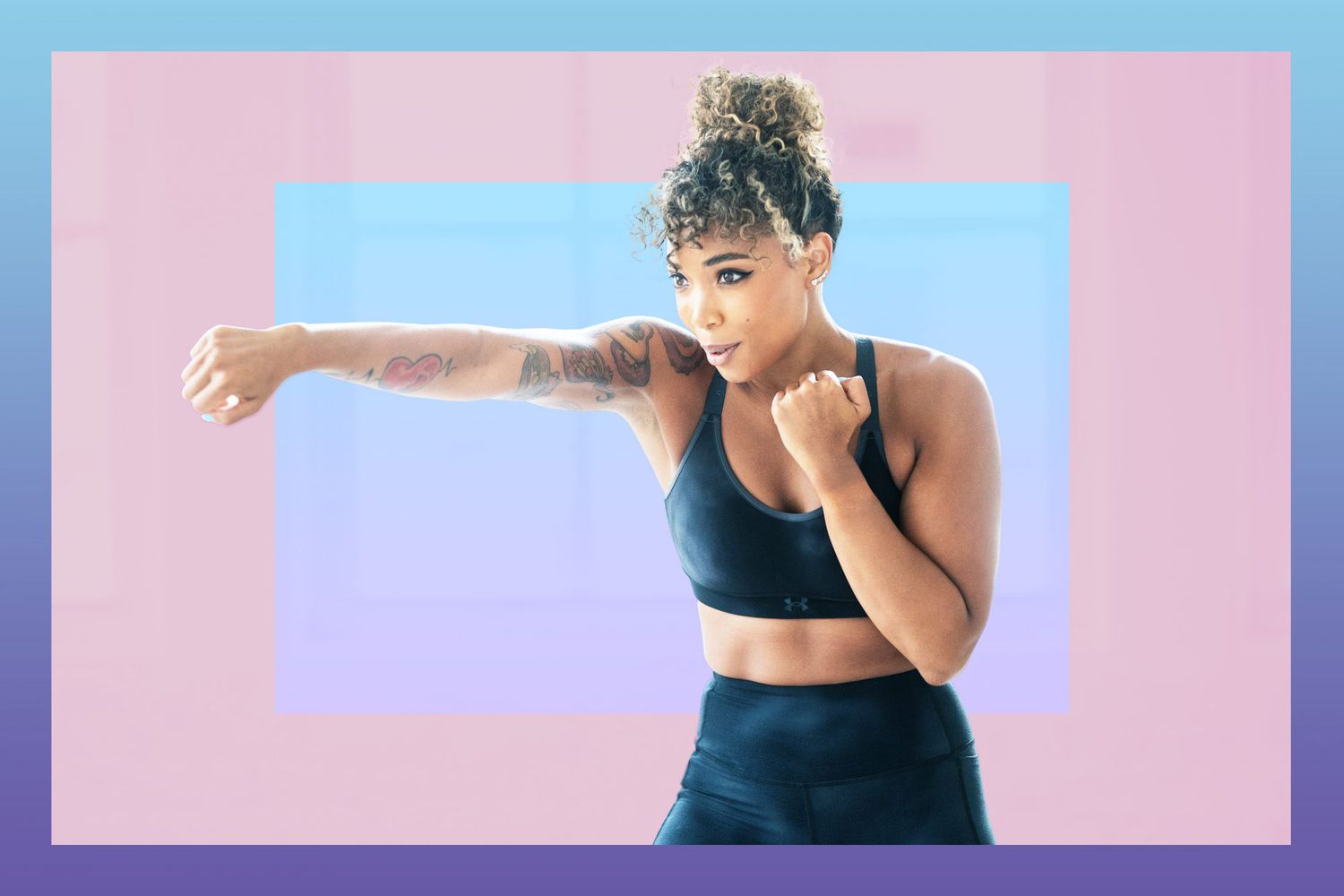 Light-Your-Shoulders-On-Fire-with-This-15-Minute-Strength-and-Boxing-Circuit-by-Monica-Jones-Courtesy-of-SWEAT