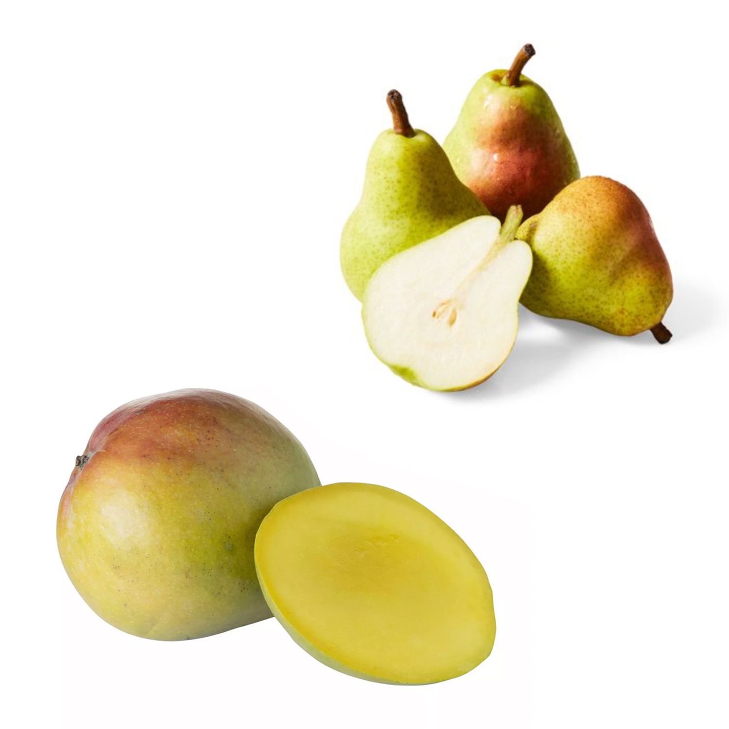Pears and Mangoes