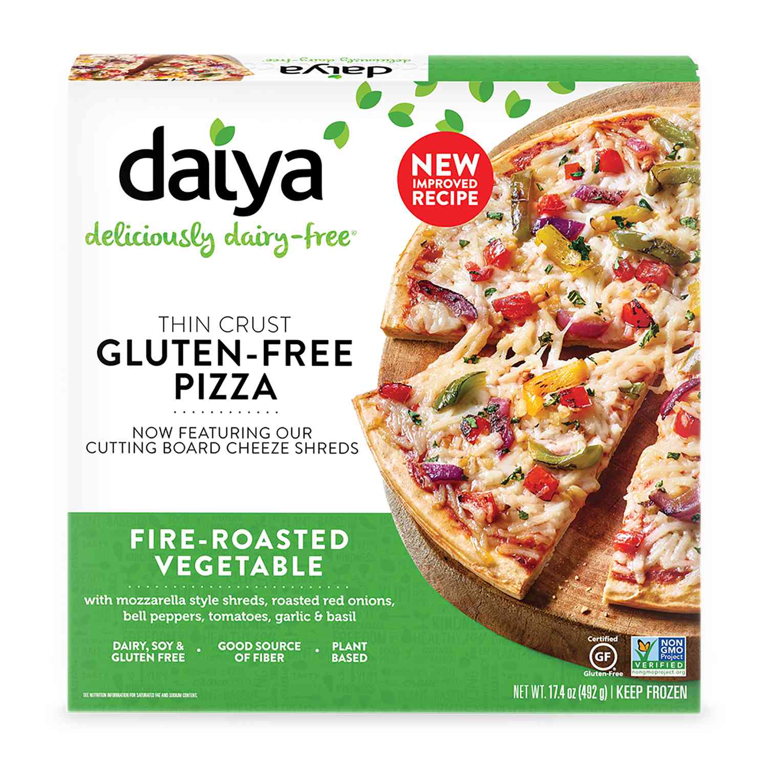 Daiya Fire-Roasted Vegetable Pizza