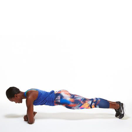 woman performing Side Plank Rotations