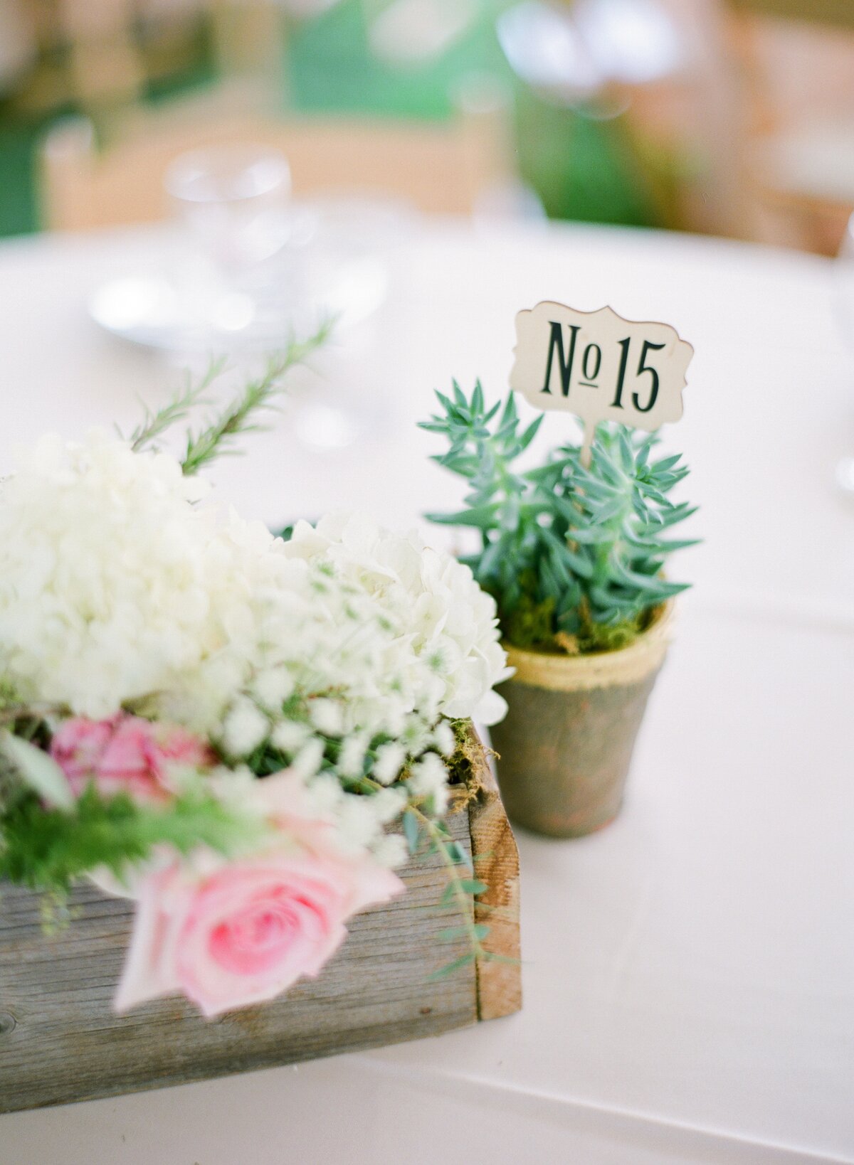 Planted Table Numbers