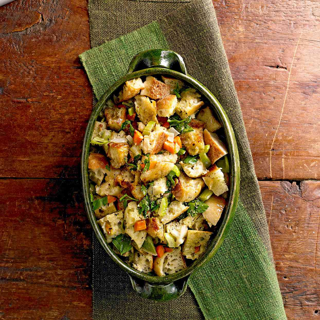 Old-Fashioned Bread Stuffing
