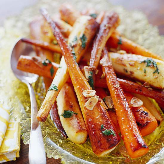 Aromatic Parsnips and Carrots 
