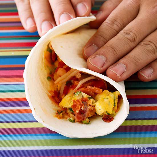 Breakfast Burrito Wraps