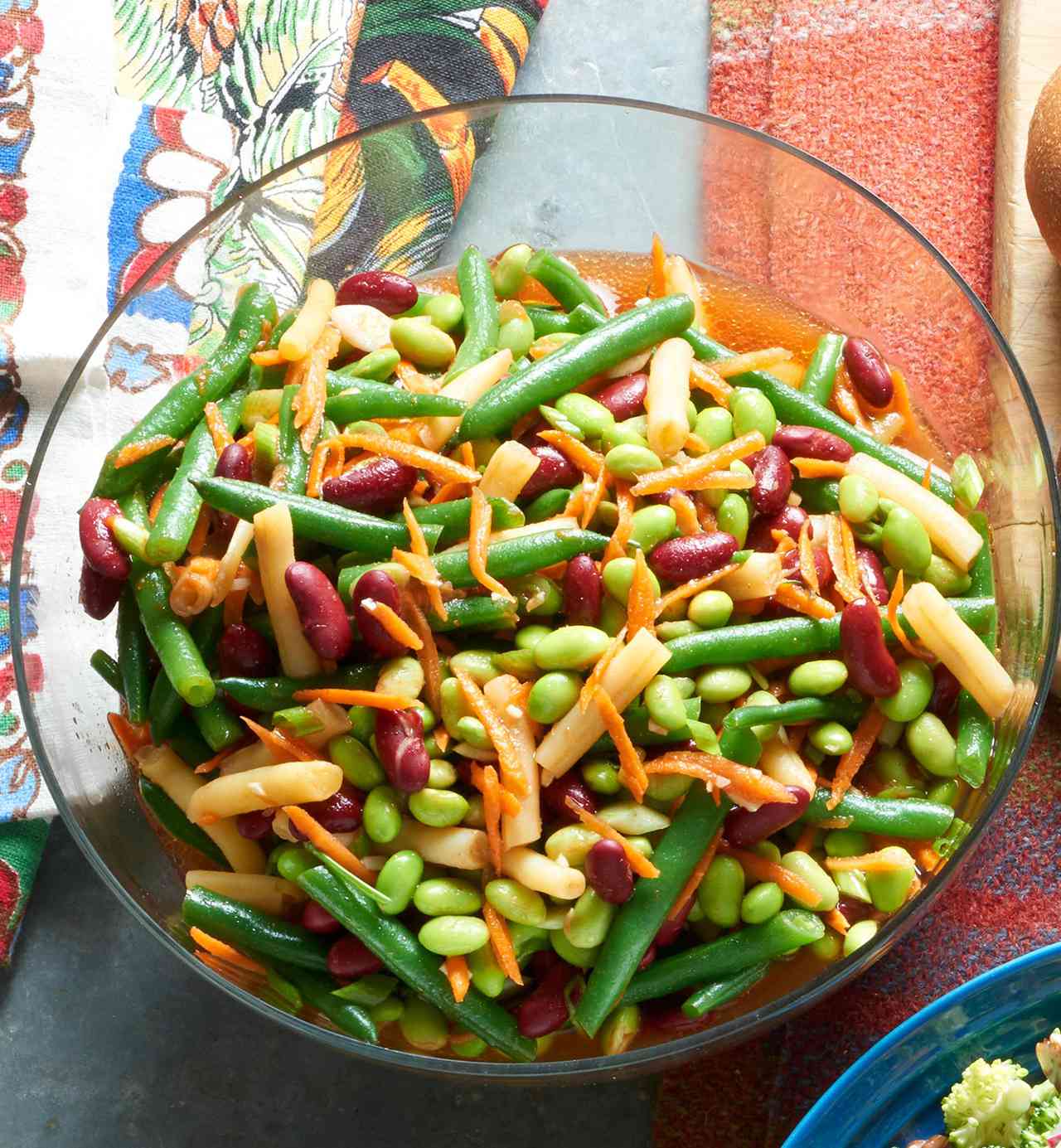 Sweet and Tangy Four-Bean Salad 