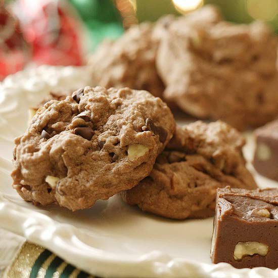 Chocolate-Almond Sugar Cookies 