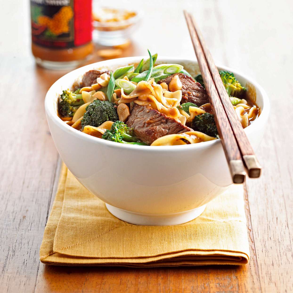 Spicy Beef-Noodle Bowl