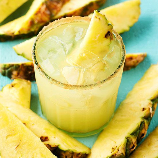 Pineapple-Cinnamon Margaritas 