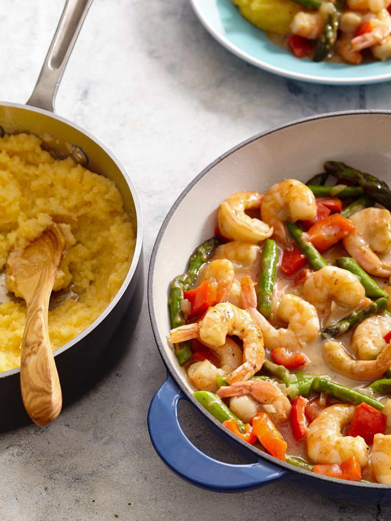 Gluten Free Creole-Style Shrimp and Grits 