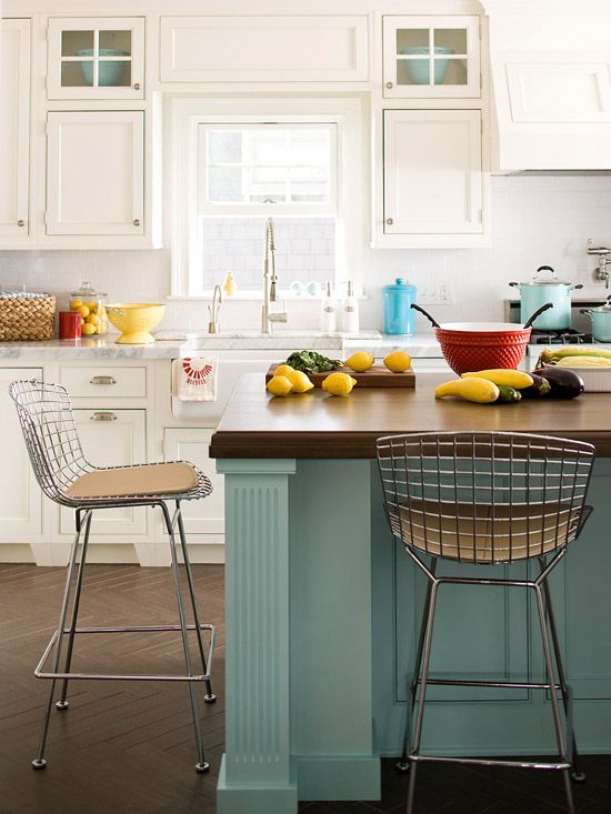 How To Determine Seating For Kitchen Islands Better Homes Gardens
