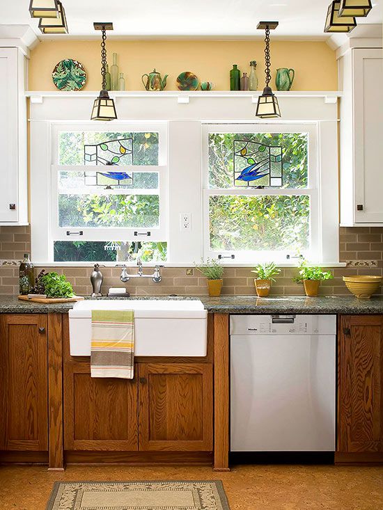 Decorating With Oak Cabinets Better Homes Gardens