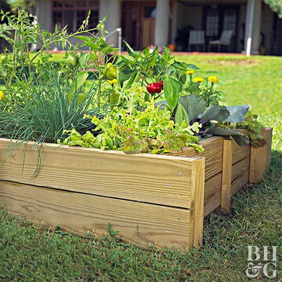 Above Ground Vegetable Bed