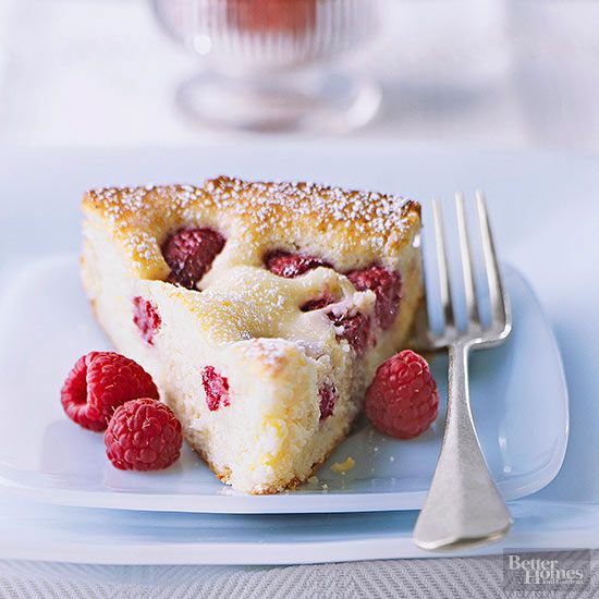 Raspberry and Cream Cheese Cake