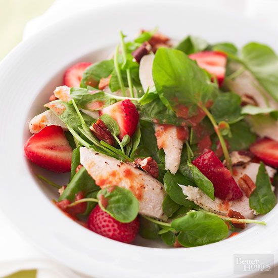Strawberry-Spinach Salad with Citrus Dressing