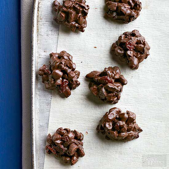 Cherry-Almond-Chocolate Clusters