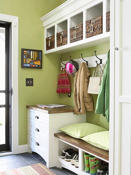 Make The Most Of Your Mudroom And Entryway Better Homes Gardens