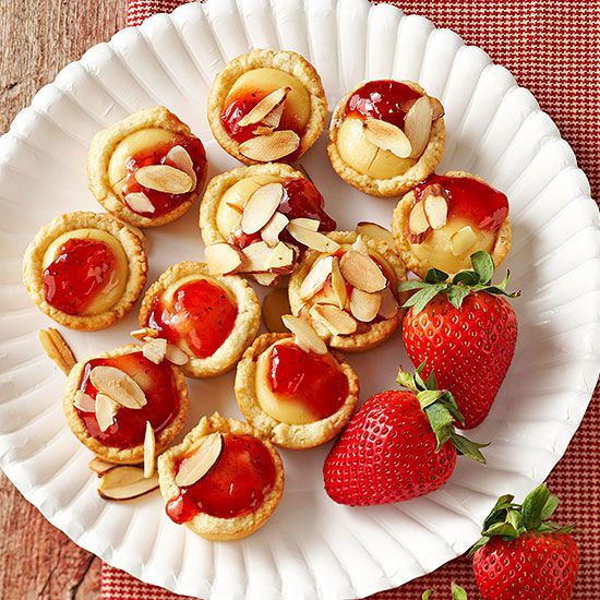 Strawberry Cheesecake Tartlets