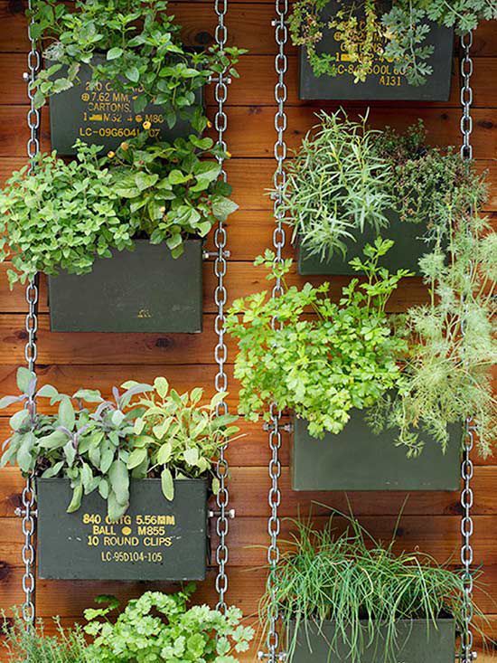 9 DIY Vertical Gardens For Better Herbs | Better Homes & Gardens