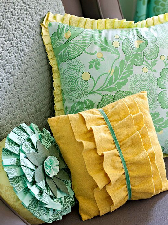 Pillows with Fringe