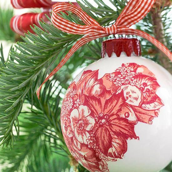 How to Make a Toile Ornament