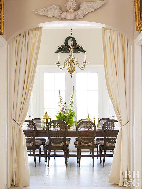 Gorgeous Ideas For Doorway Drapes Better Homes Gardens