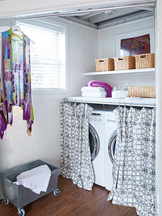 Small Laundry Room Ideas Better Homes Gardens