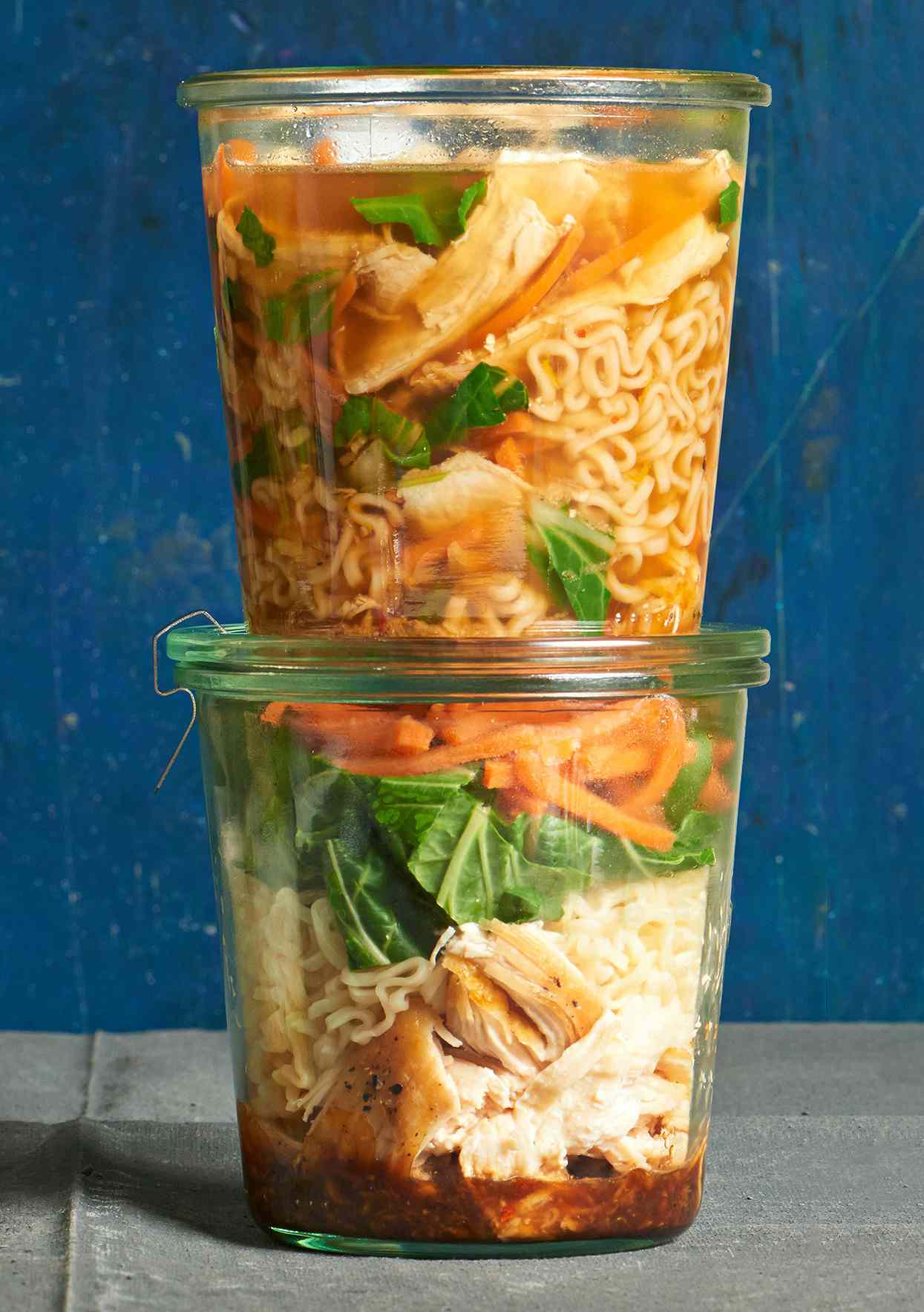 Teriyaki Chicken Noodle Soup 