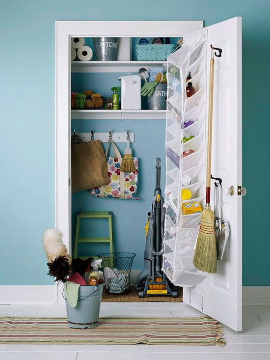 Household Closet: Cleaning Supplies
